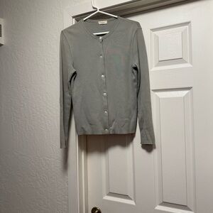 J. Crew Light Green Women's Cardigan